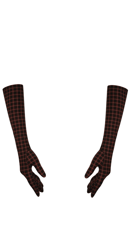 Chic Check Gloves